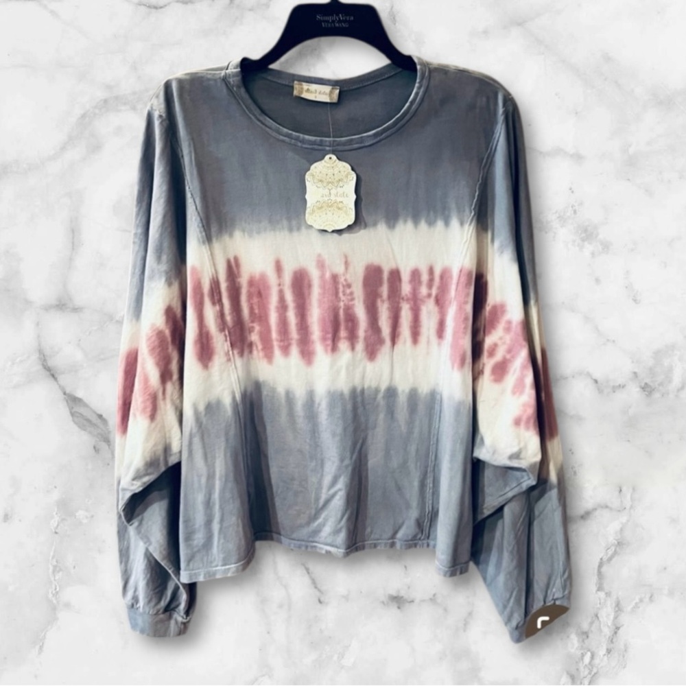 NWT Altar’d State Tie Dye Oversized Crewneck - Picture 2 of 12